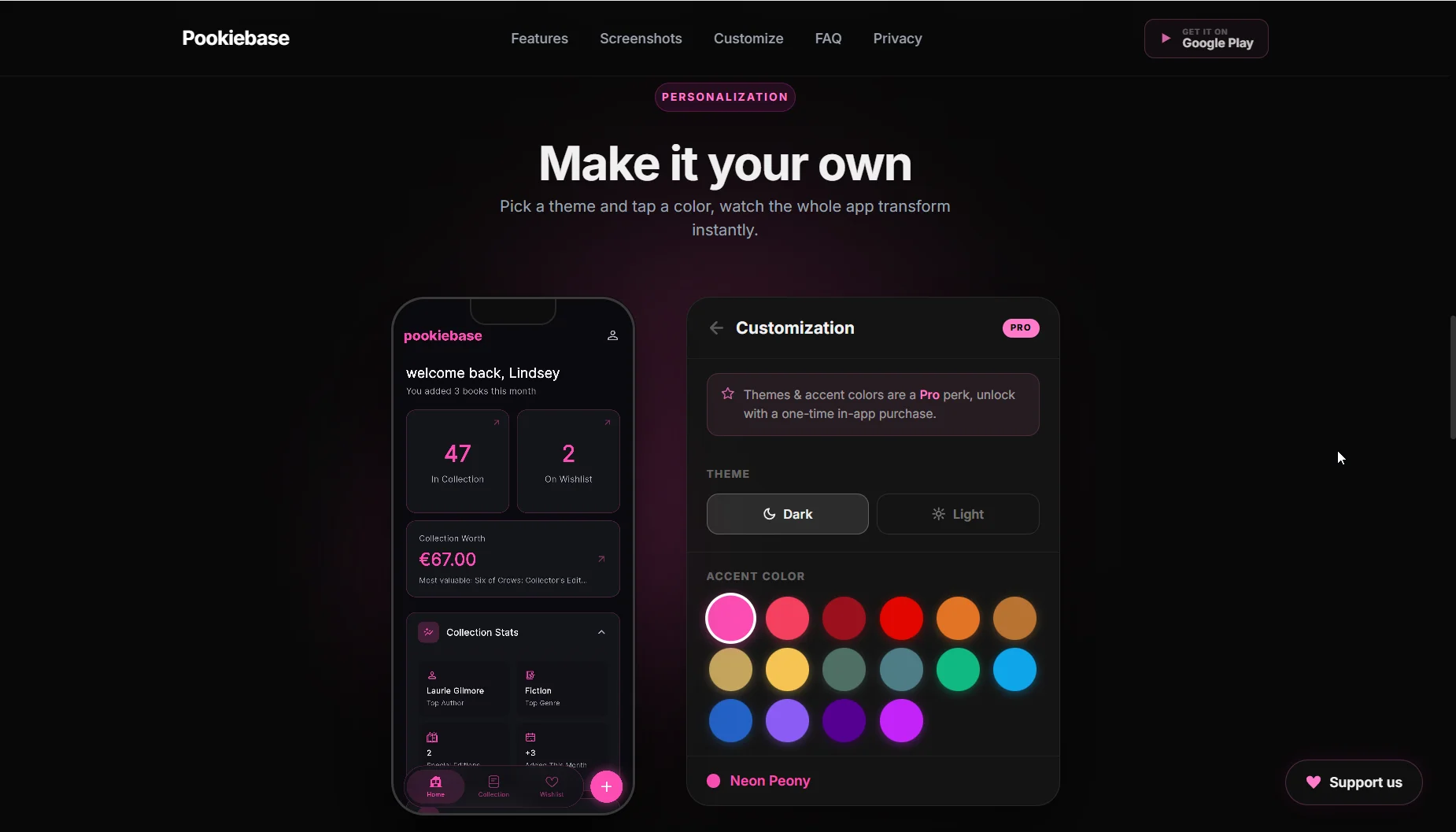 Pookiebase desktop screenshot 3