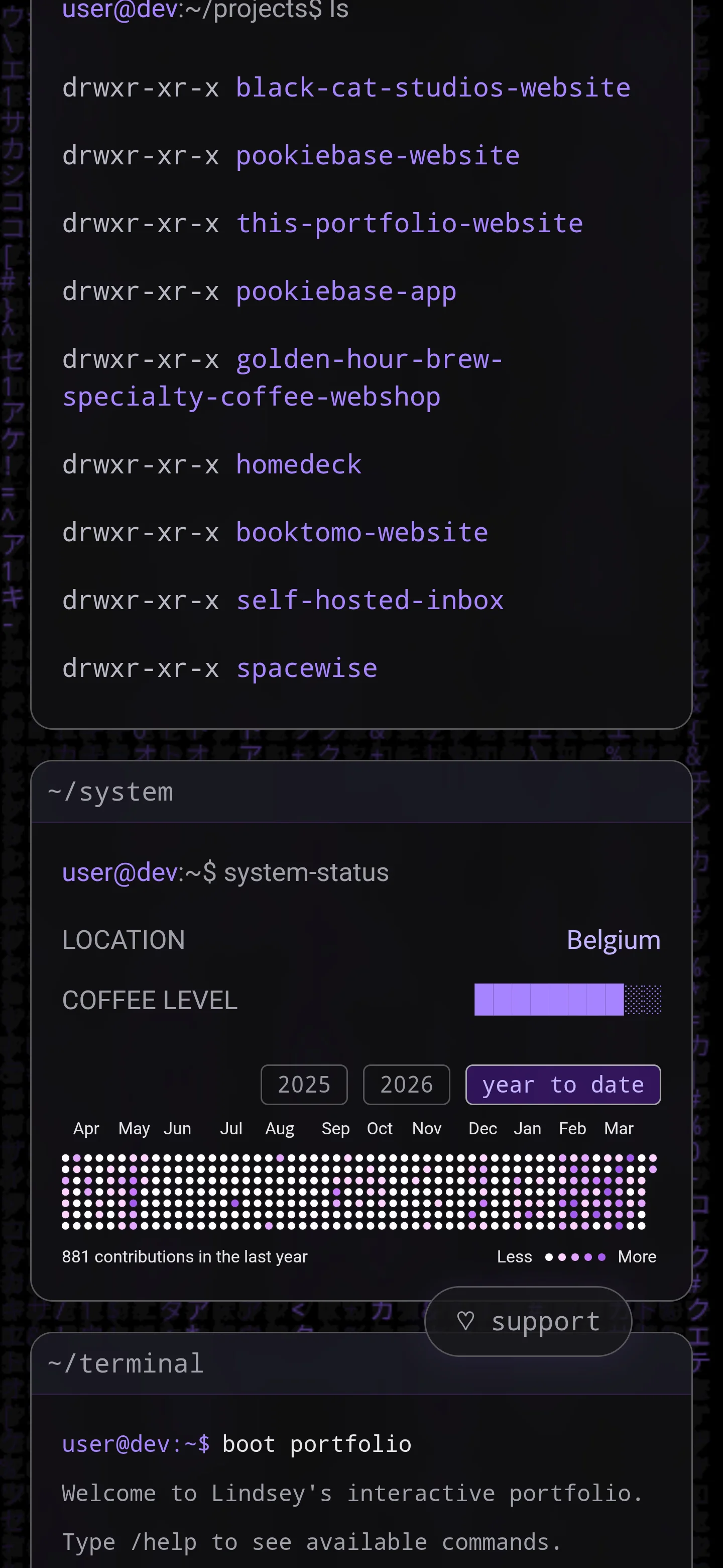Portfolio mobile screenshot 4